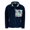 Indianapolis Motor Speedway Heavy Pile Jacket in Blue - Front View