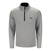 Indianapolis Motor Speedway Fairway & Greene 1/4 Zip in Grey - Front View