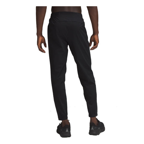 lululemon Wing and Wheel Surge Jogger 29" in black, back view