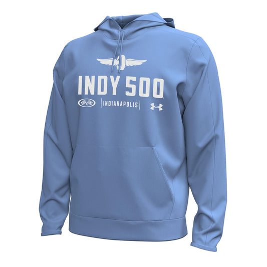 Under Armour Indy 500 Hoodie in Blue - Front View