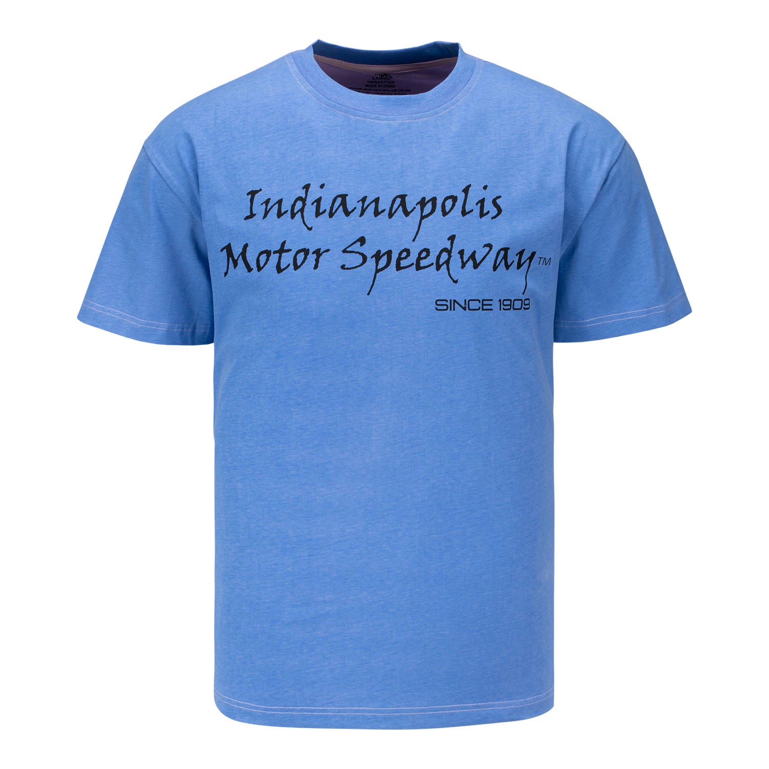 Indianapolis Motor Speedway Color Changing T-Shirt in Blue - Front View