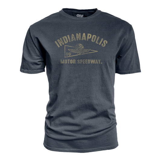 Indianapolis Motor Speedway Prep School Pennant T-Shirt - front view