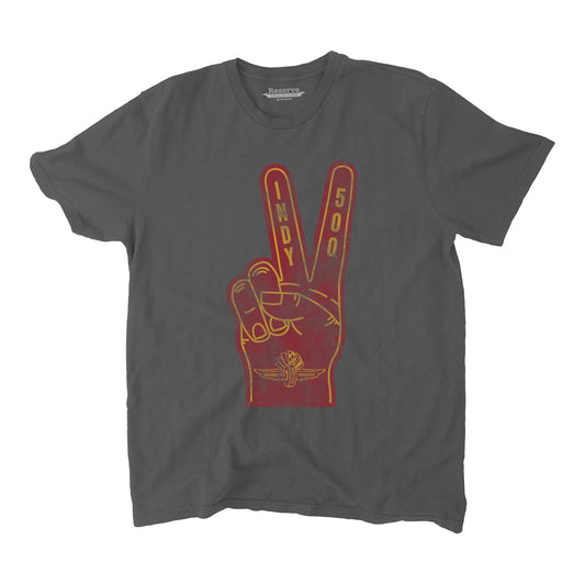 Indianapolis Motor Speedway Foam Finger T-Shirt - front view
