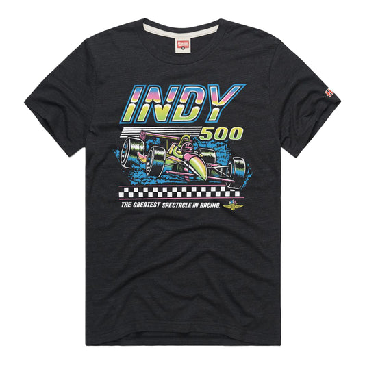 Homage Indy 500 Retro Car T-Shirt - front view