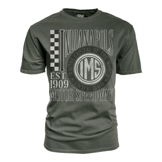 Indianapolis Motor Speedway Wheel T-Shirt - Front View