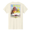 Spin & Win T-Shirt in White - Back View