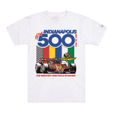 1983 Indy 500 Race Tee in White - Front View