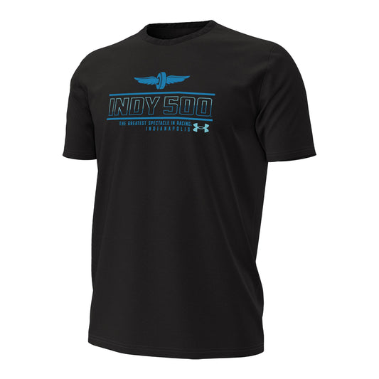 Under Armour Indy 500 Performance T-shirt in Black - Front View