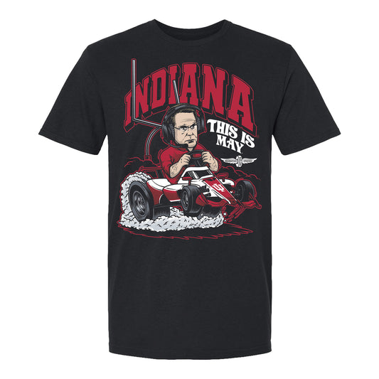 Cignetti Pace Car T-Shirt in Black - Front View