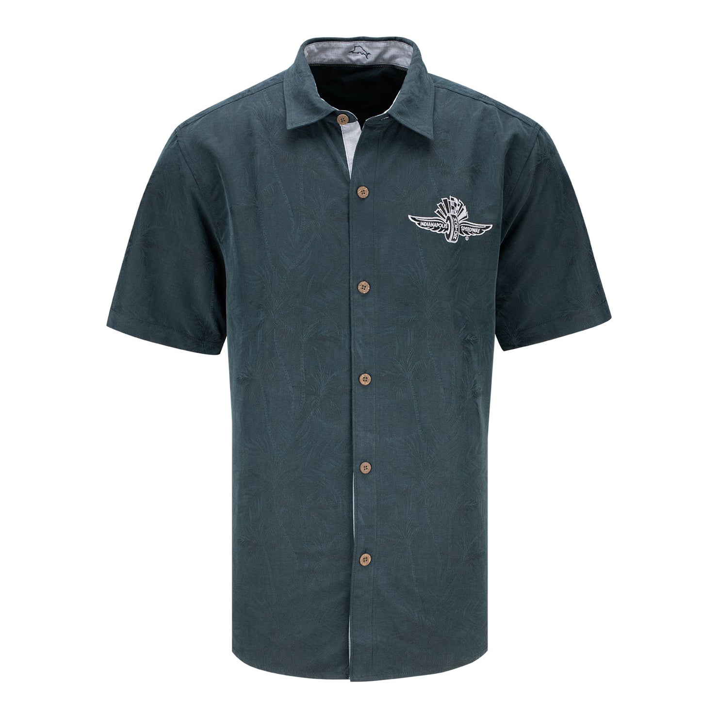 Wing and Wheel Tommy Bahama Coconut Point Palm Vista Woven Shirt - front view