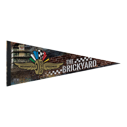 Wing Wheel Flag The Brickyard Pennant