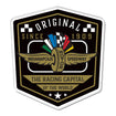 Wing Wheel Flag Hi Def Racing Capital of the World Magnet