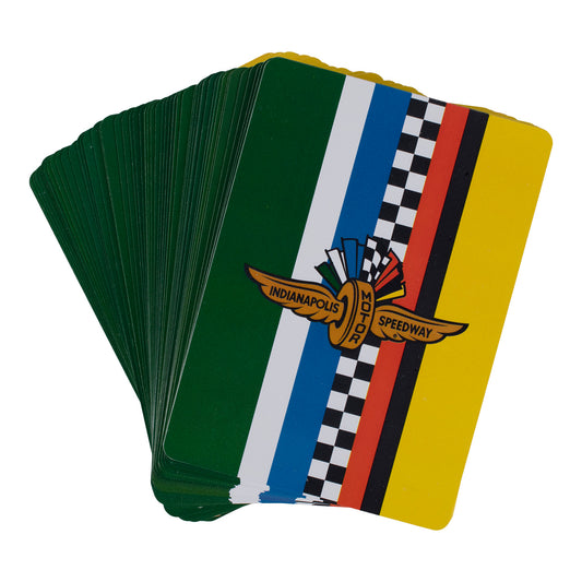 Wing Wheel Flag 7 Stripe Playing Cards, cards view