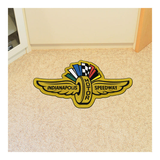Wing Wheel Flag Mascot Mat in home