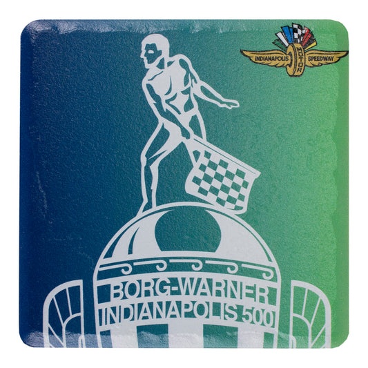 Wing Wheel Flag Borg Trophy Stone Coaster