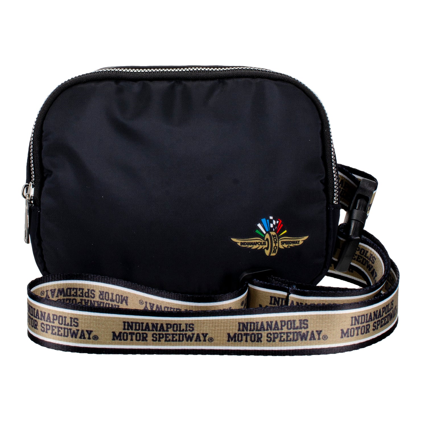 Wing Wheel Flag Wordmark Belt Bag - front view