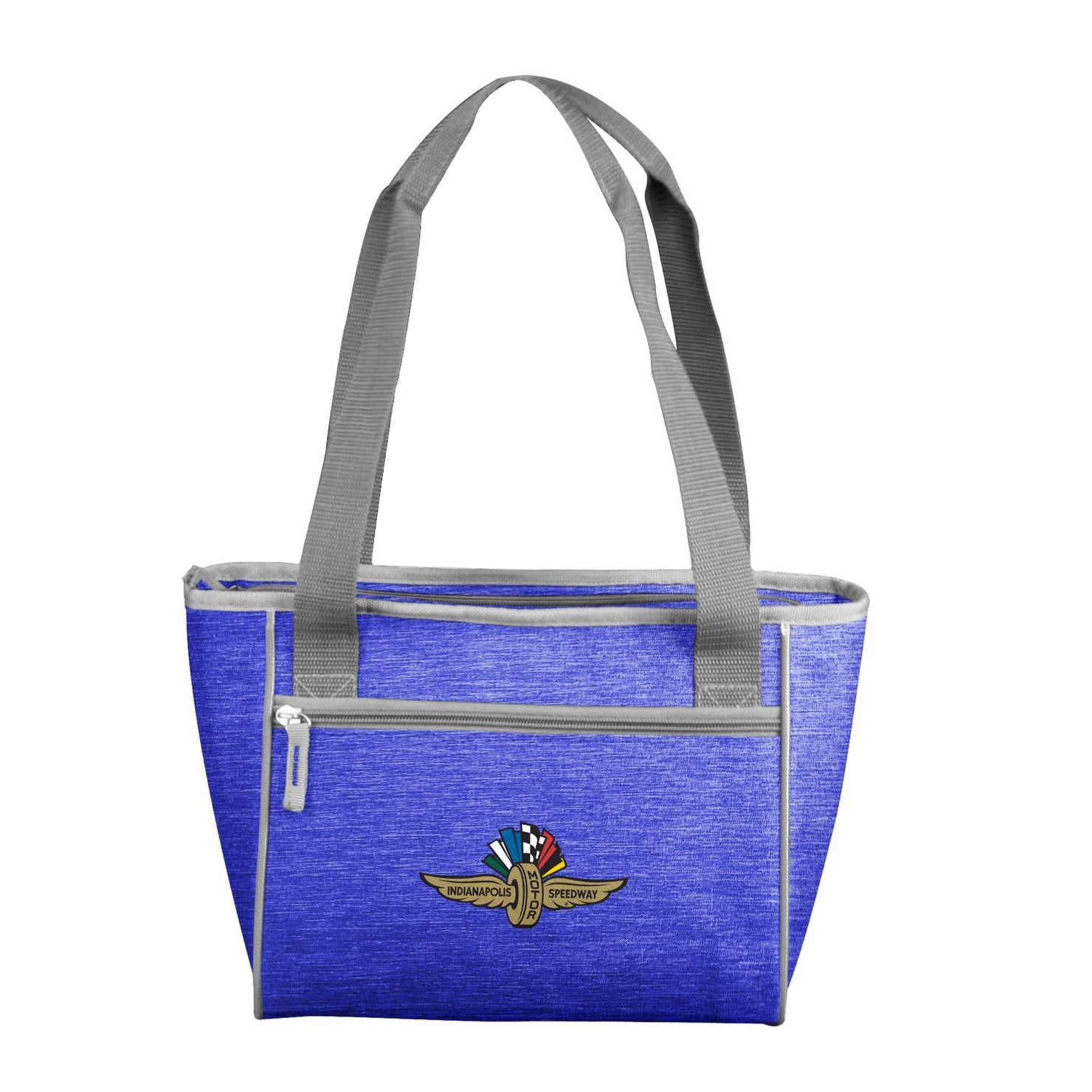 Wing Wheel Flag 16 Can Cooler Tote - front view