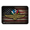 Wing Wheel Flag Americana High Def Magnet - front view