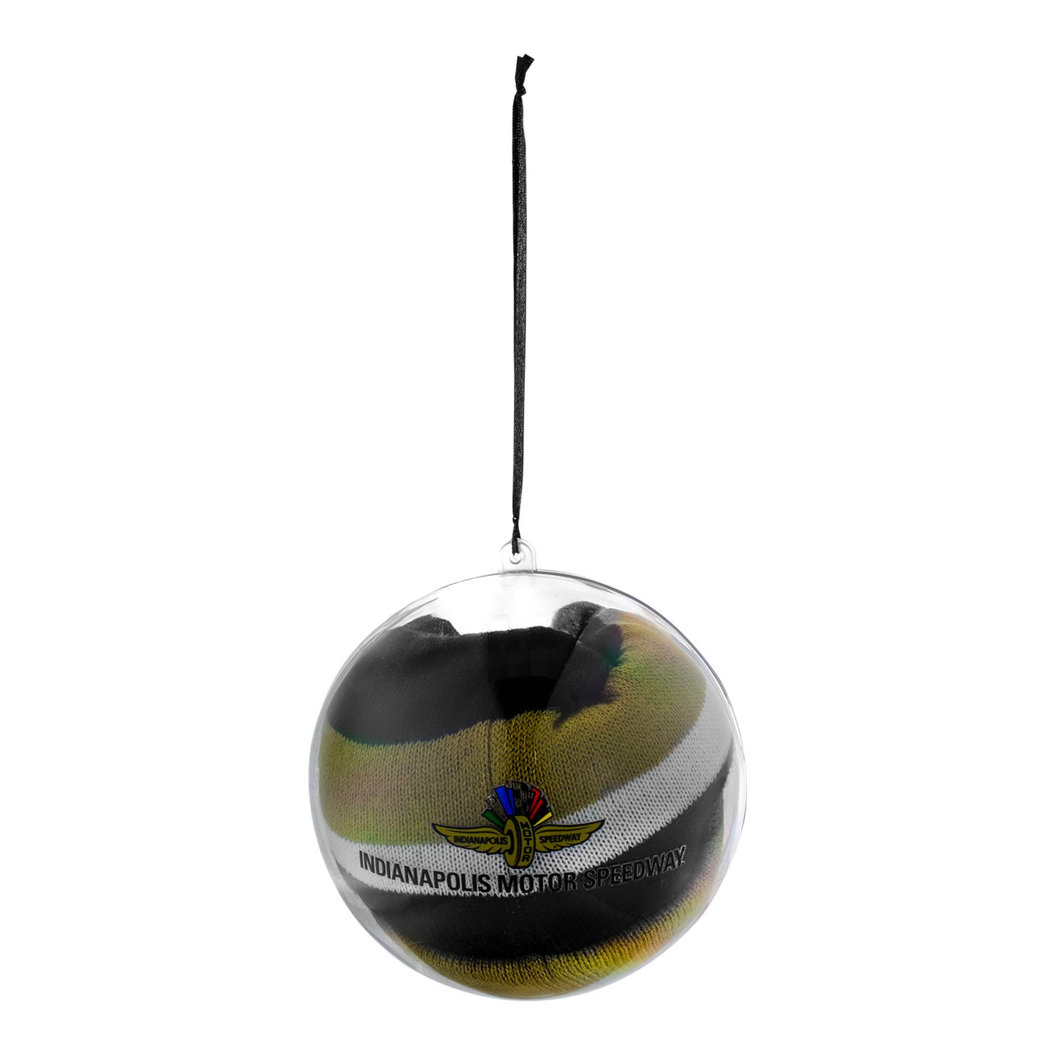 Wing Wheel Flag Beanie Ornament - Front View