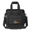Wing Wheel Flag Logo 24 Can Cooler - Front View