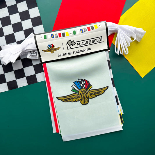 Wing Wheel Flag 7 Stripe Bunting Flag Set