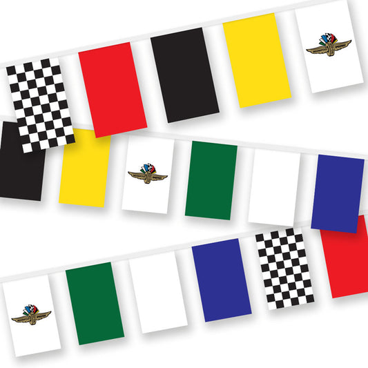 Wing Wheel Flag 7 Stripe Bunting Flag Set