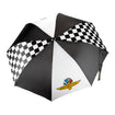 Wing Wheel Flag Checkered Umbrella
