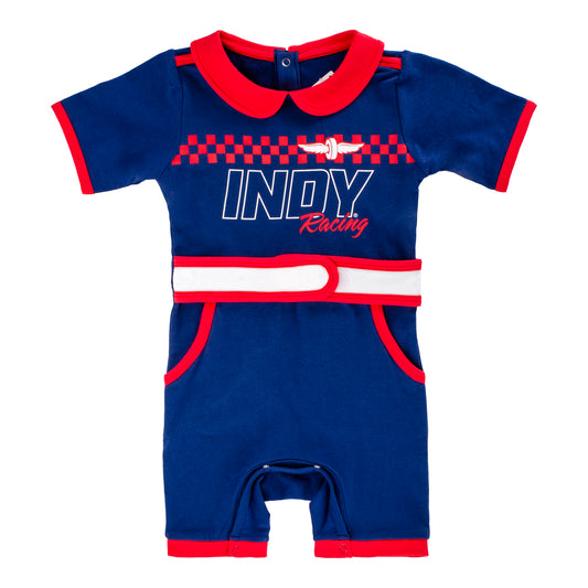 Infant Indy Firesuit Onesie - front view