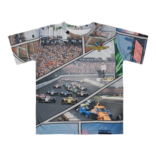 Indianapolis Motor Speedway Youth Sublimated T-Shirt - Front View