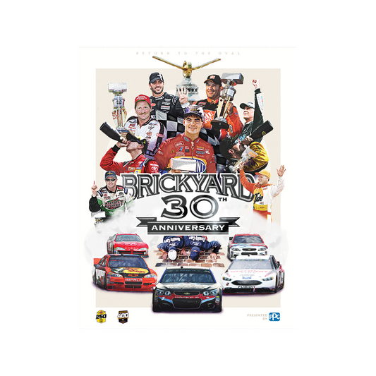 2024 Brickyard 400 30th Anniversary Program - Front View