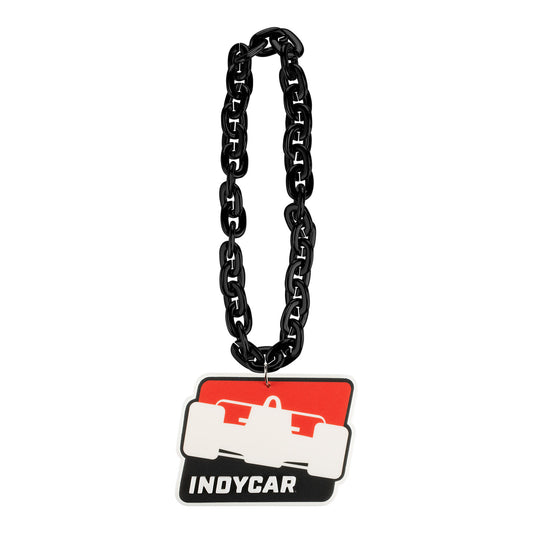 INDYCAR 3D Fan Foam Chain in red, white and black- front view