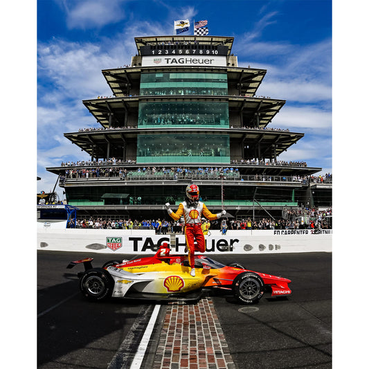 2023 Indy 500 Josef Newgarden Winner 1:18 Diecast with Figure
