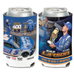 2024 Brickyard 400 Race Winner Kyle Larson 12 oz Can Cooler - Front and Back View