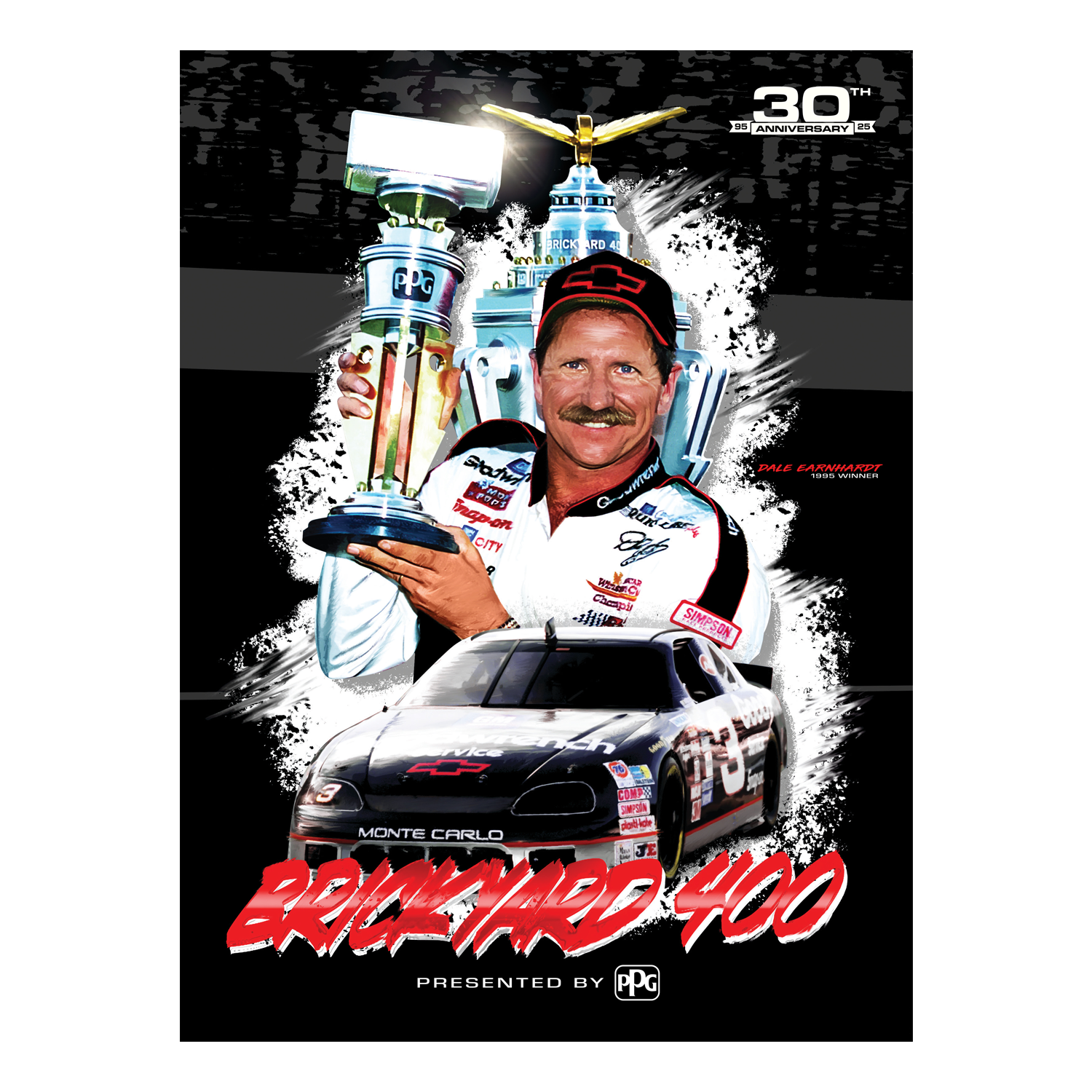 2025 Brickyard 400 Event Program - Front View