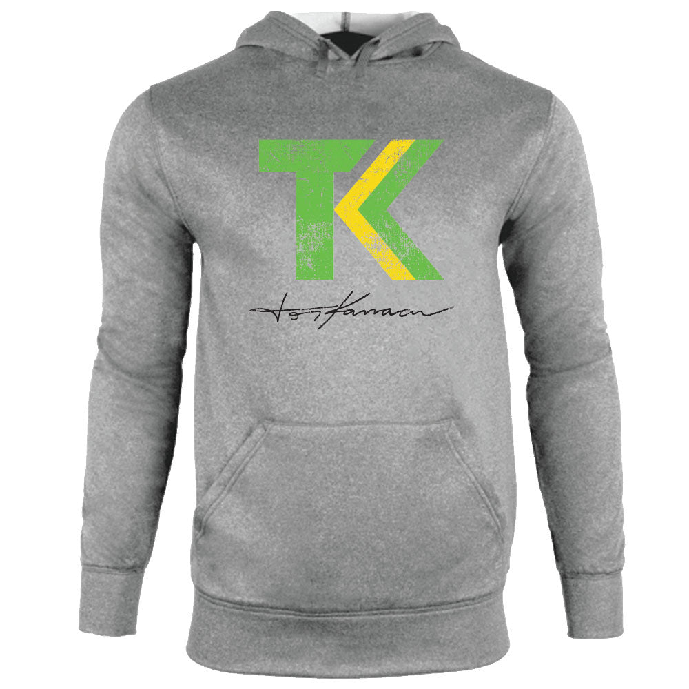 2022 Tony Kanaan Sweatshirt in Grey - Front View