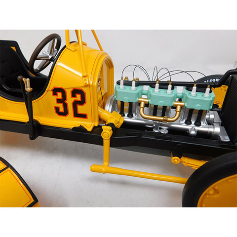 1:12 Scale 1911 Marmon Wasp in Yellow - Zoom Seat View