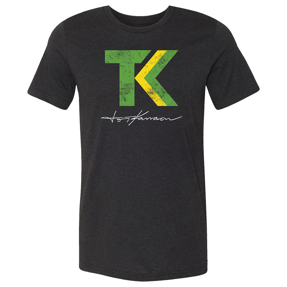 2022 Tony Kanaan Logo Shirt in Black - Front View