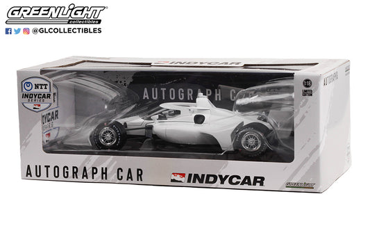 2022 White Autograph 1:18 Diecast - in Box Front View