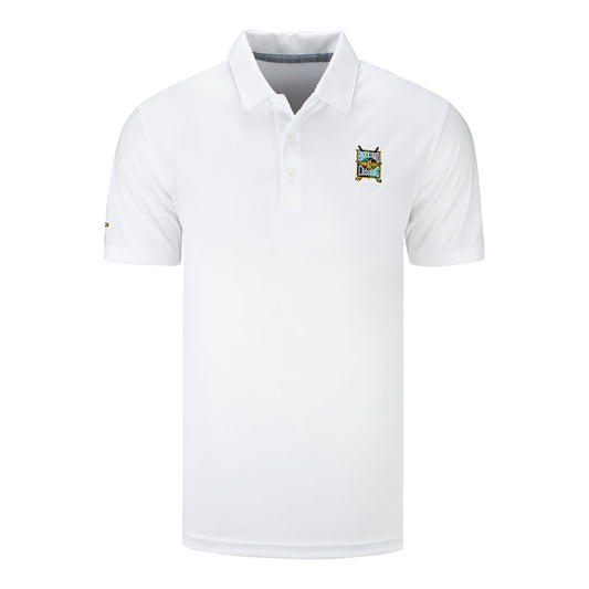 Brickyard Crossing Puma Polo in White, front view