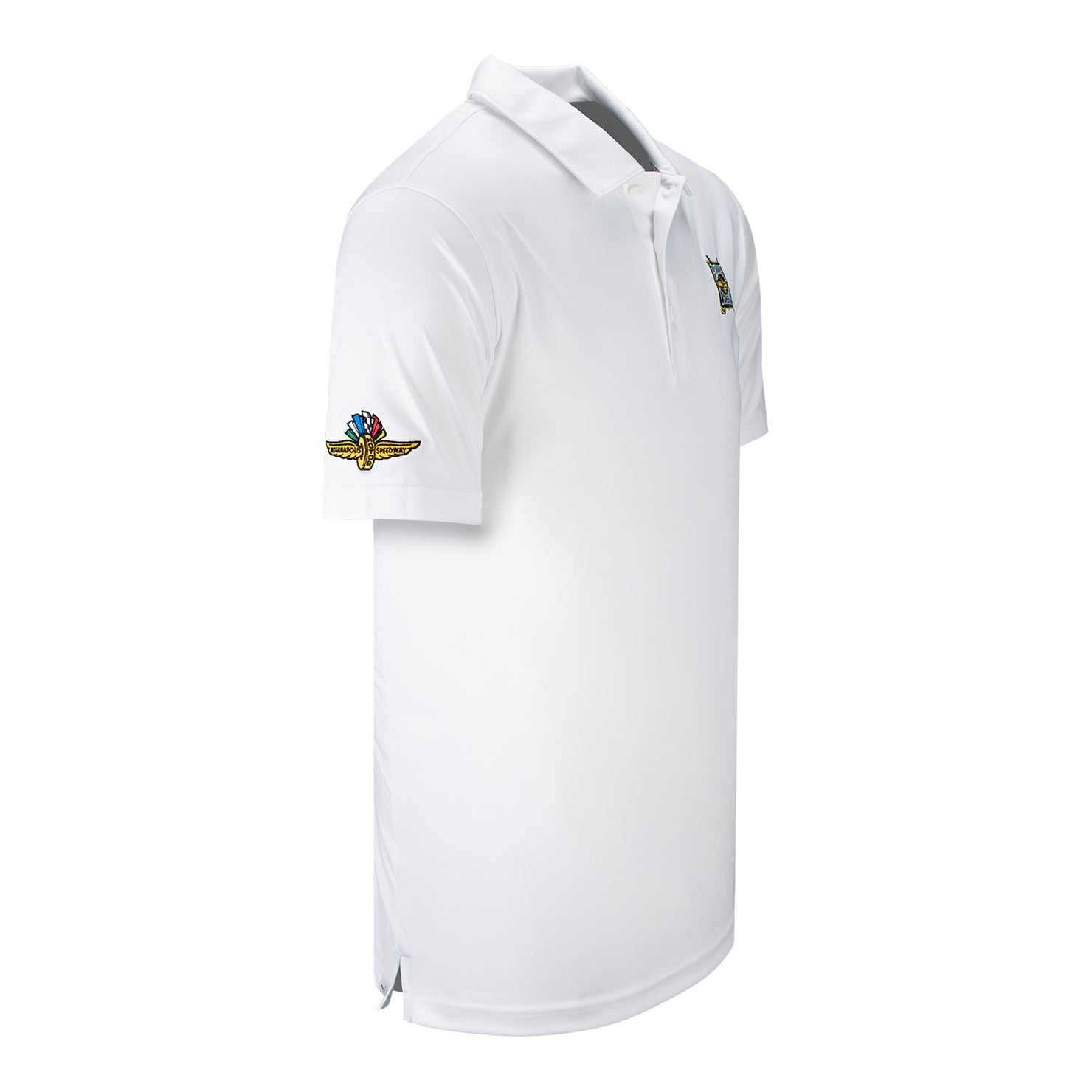 Brickyard Crossing Puma Polo in White, back view