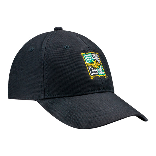 Brickyard Crossing Puma Hat in black, side view