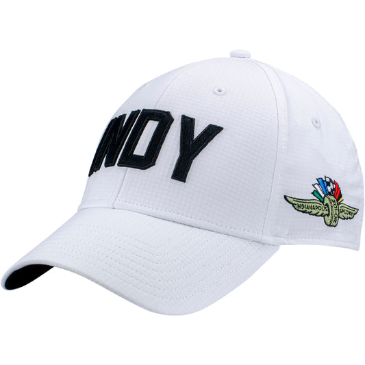 Brickyard Crossing "INDY" TaylorMade Hat White - front view