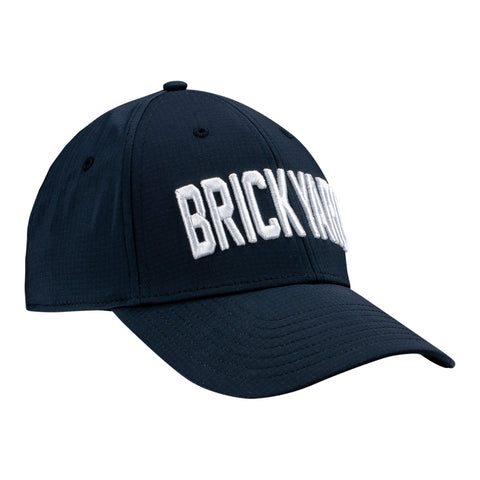 Brickyard Crossing "BRICKYARD" TaylorMade Hat in black, side view