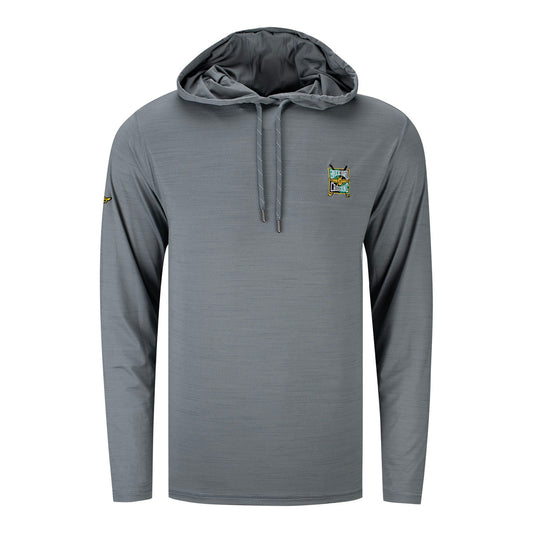 thumbnail image 2 of FISE Italian Equestrian Federation Men's Sweatshirt - Blue/Light Blue Riding Obstacle Pullover 2 of 4