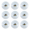 Brickyard Crossing Wing Wheel Flag TaylorMade Golf Balls in white with logo, multiple balls