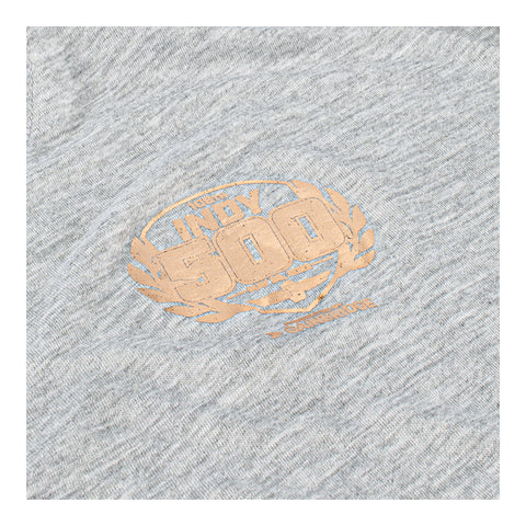 2022 Ladies Indy 500 Blossom Shirt in Grey - Zoom Logo View