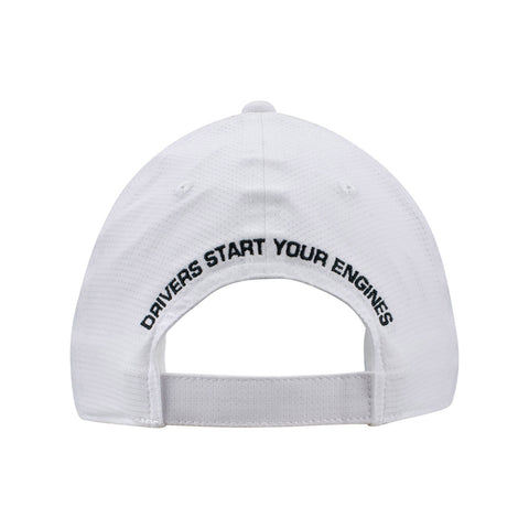 2023 Indianapolis 500 SF #'D Hat in white, back view