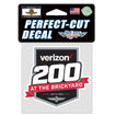 2022 Brickyard 200 Decal - Front View