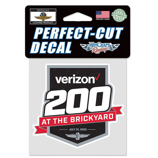 2022 Brickyard 200 Decal- Front View