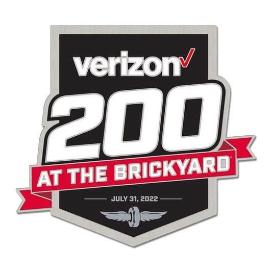 2022 Brickyard 200 Hatpin- Front View